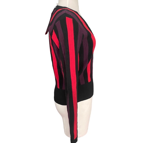 Cabi sweater top striped sz- medium - Picture 3 of 5